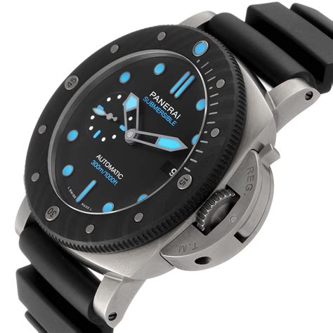 panerai submersible bmg tech 42mm|panerai submersible titanium.